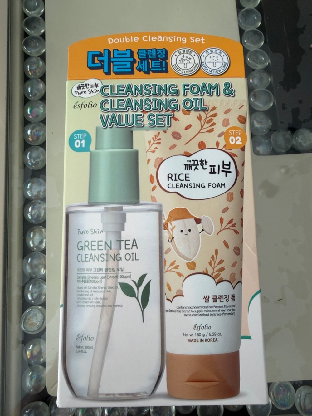 esfolio Cleansing Foam and Cleansing Oil Set - Picture 2 of 3